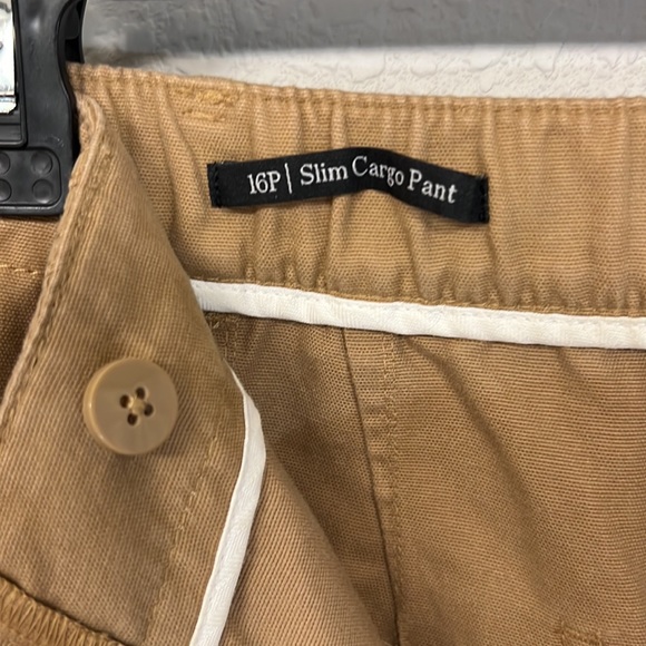 Talbots Slim Cargo Pant Brown Size 16P - Picture 5 of 9